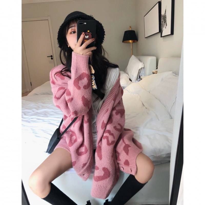 เสื้อไหมพรมลบลายเสือ