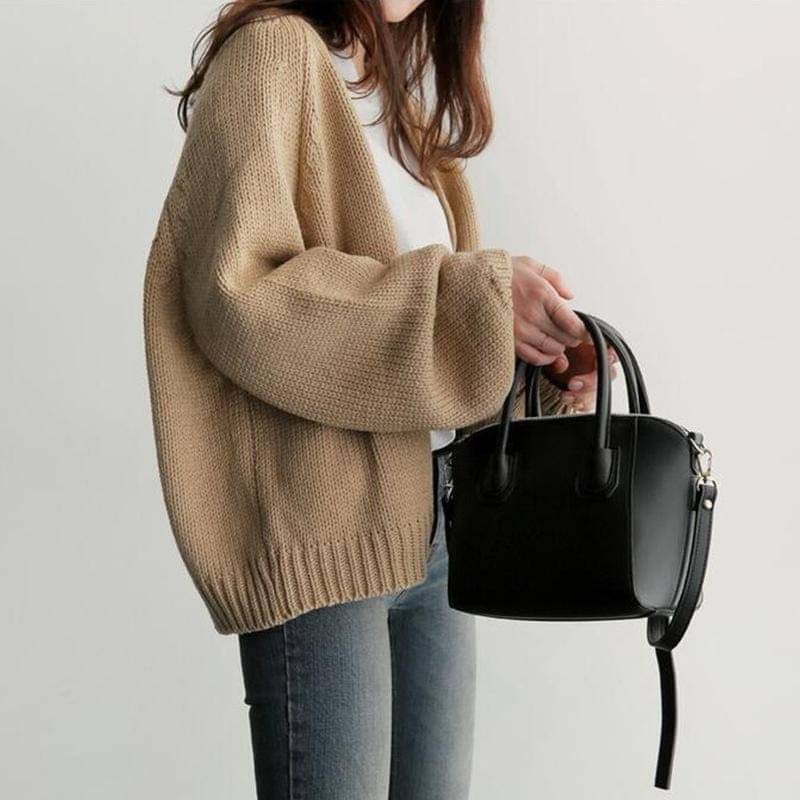 เสื้อคลุมไหมพรมคาร์ดิแกน