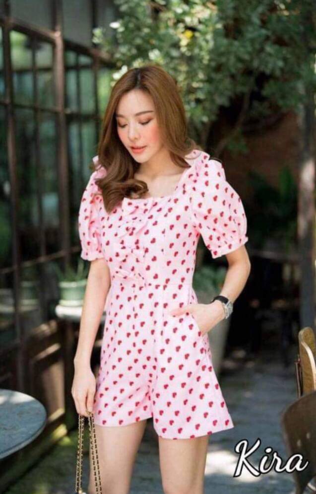 งานป้ายลบKira-จั้มกางเกง-สีหวานลายหัวใจ