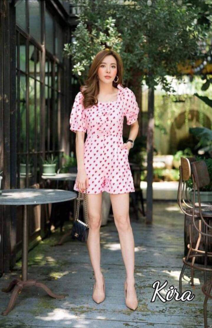 งานป้ายลบKira-จั้มกางเกง-สีหวานลายหัวใจ