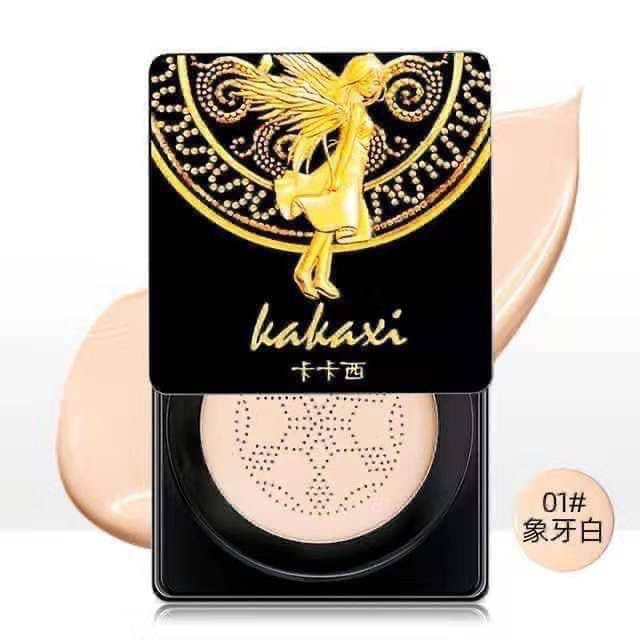 KakaxiลบBB-Cream-คุชชั่น-คาคาชิ-หัวเห็ด-รองพื้นบำรุงผิวชนิดกันน้ำ-ใช้ได้ทุกสีผิวมี-2เบอร์