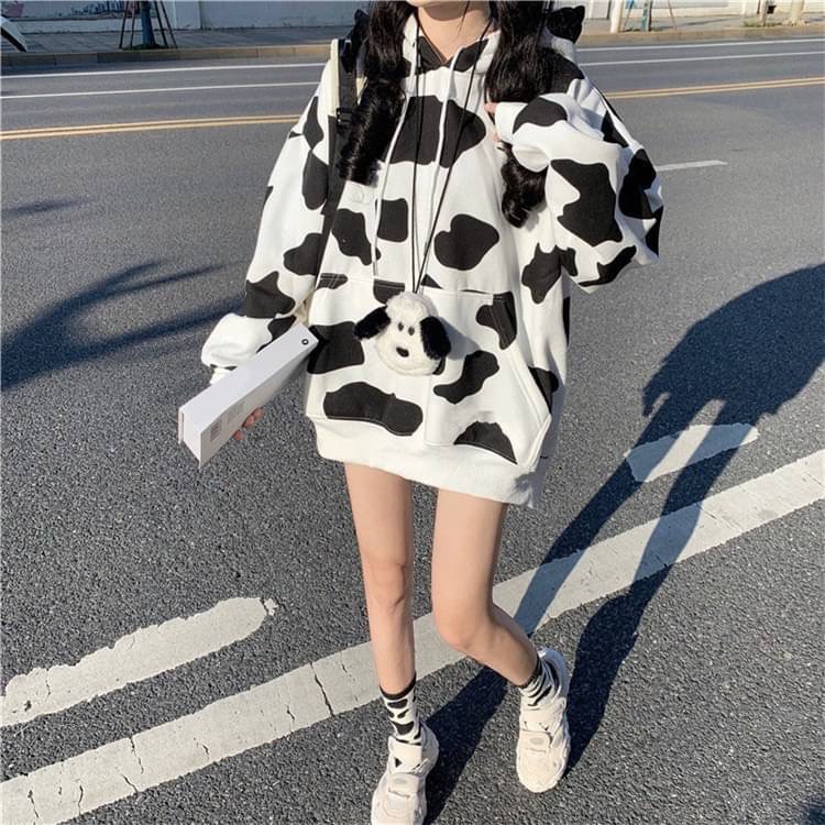 เสื้อกันหนาวแขนยาวลบมีฮู้ด-งานจริงผ้าดีมากค่ะ